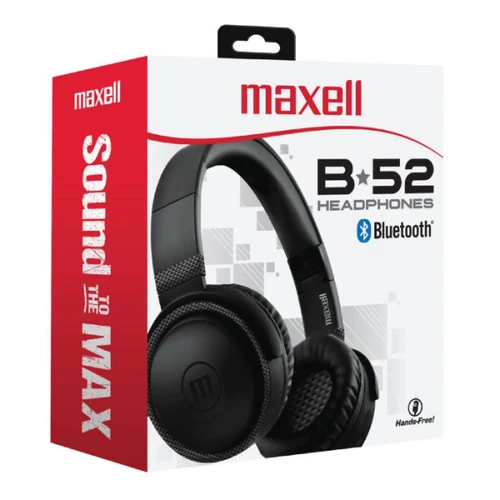 MAXELL FEJHALLGATÓ BLUETOOTH FEKETE