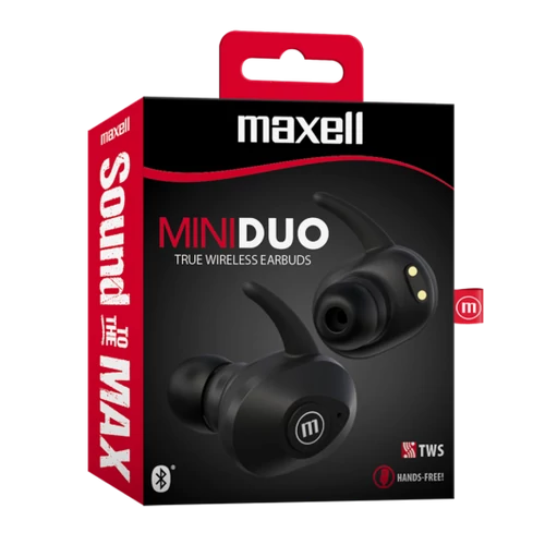 MAXELL EB-BT MINI DUO TWS EARBUDS BLK
