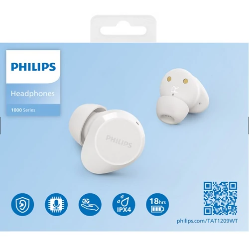 PHILIPS TWS BLUETOOTH FÜLHALLGATÓ FEHÉR