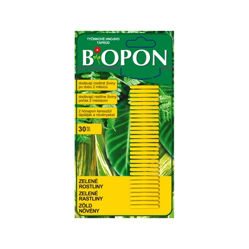 BROS-BIOPON TÁPRÚD ZÖLD NÖVÉNY 30DB