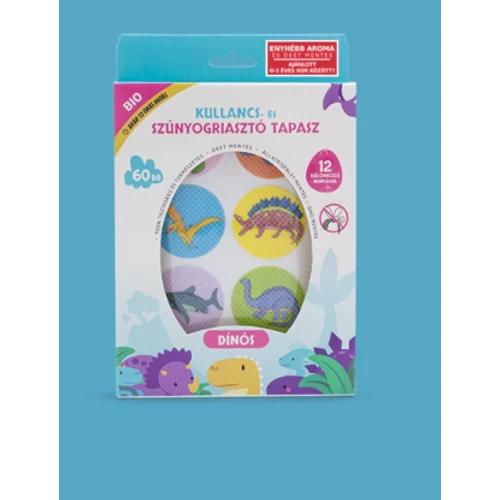 EL KULL ÉS SZÚNYOG TAP 10X6 DINÓS 0-3 ÉV