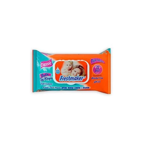 FRESHMAKER NEDVES TÖRLŐ 72 LAP KUPAKOS