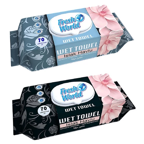 FRESH WORLD NEDVES TÖRLŐKENDŐ VIRÁG