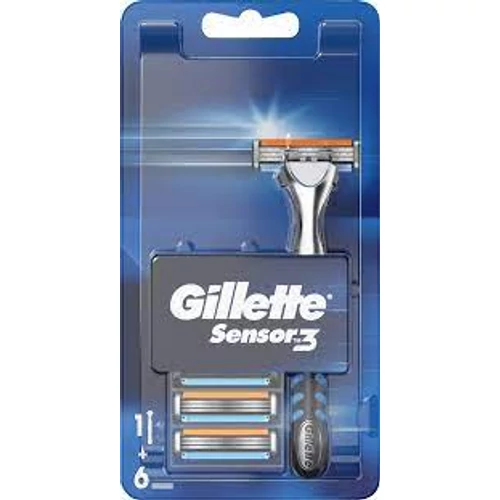 GILLETTE SENSOR KÉSZÜLÉK + 6 DB BOROTVAB
