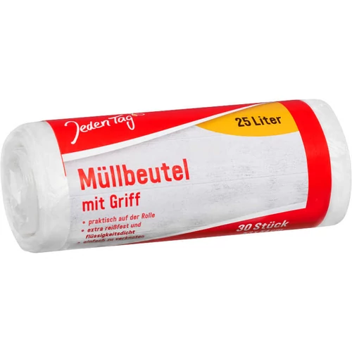 JEDEN TAG SZEMETESSZÁK 25 L 30 DB