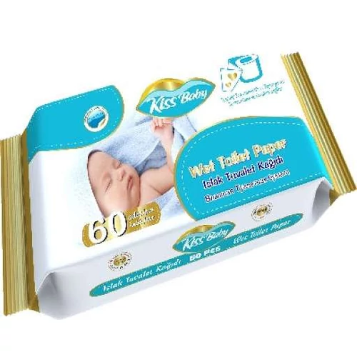 KISS BABY NEDVES TOALETT PAPÍR 60DB