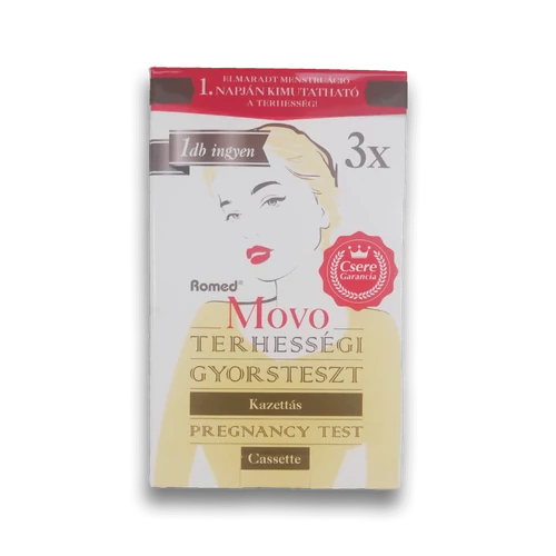 MOVOMED TERHESSÉGI TESZT KAZETTÁS 3DB
