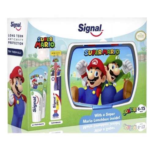 SIGNAL JUN PAK 2 ZUBNE PASTE 1 ZUBNA ČETKICA 1 KUTIJA ZA UŽI