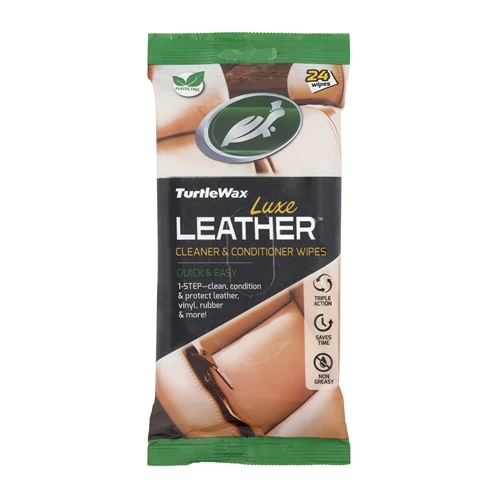 TURTLE WAX BŐRÁPOLÓ-TISZTITÓ KENDŐ 24DB