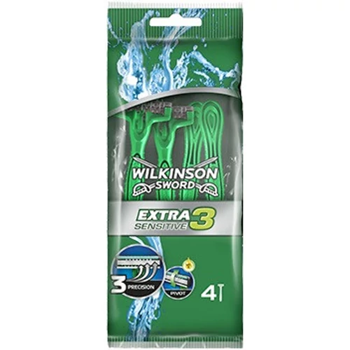 WILKINSON EXTRA3 SENS.JEDNOKRATNA OŠTRICA 4KOM