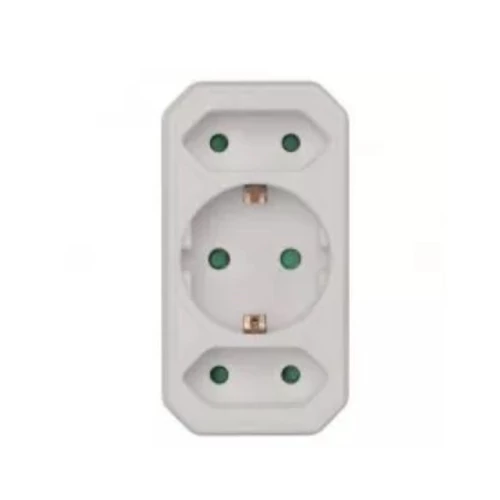 EMOS ELOSZTÓ ADAPTER 2x2P, 1x2P+PE