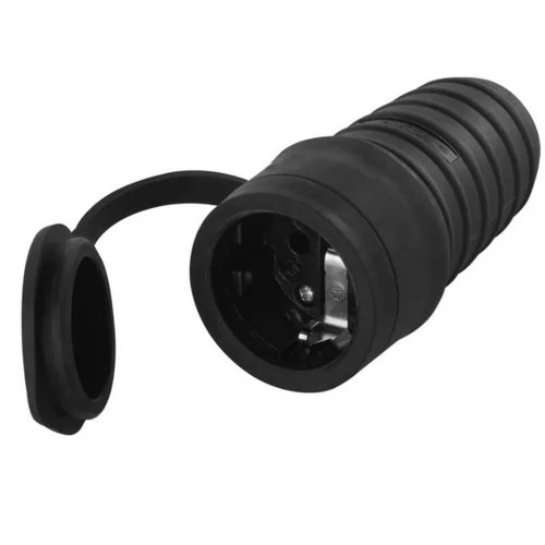 EMOS GUMIS LENGŐ DUGALJ IP44 FEKETE