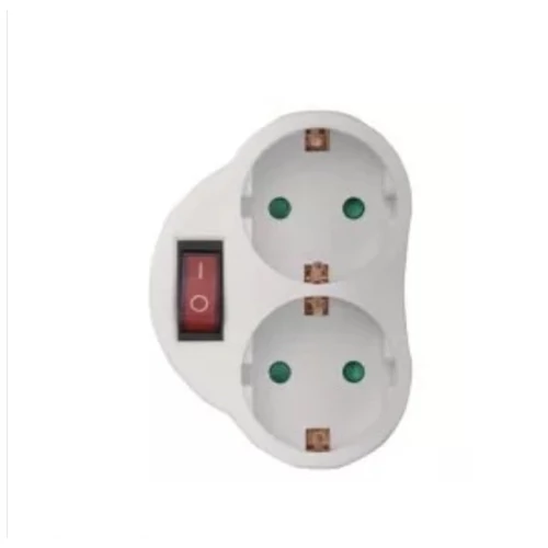 EMOS ELOSZTÓ ALJZAT 2X LAPOS KAPCSOLÓVAL