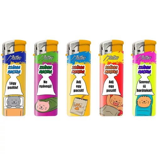 MATTEO ÖNGYÚJTÓ MEGLEPETÉS ZSÁKBAMACSKA