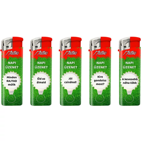 MATTEO ÖNGYÚJTÓ MEGLEPETÉS ÜZENET