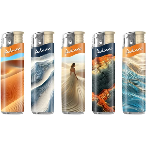 ADAMO ÖNGYÚJTÓ ELEKTROMOS SLIM HOMOK MŰV