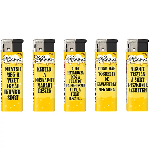 ADAMO ÖNGYÚJTÓ ELEKTROMOS SÖRÖS IDÉZETEK