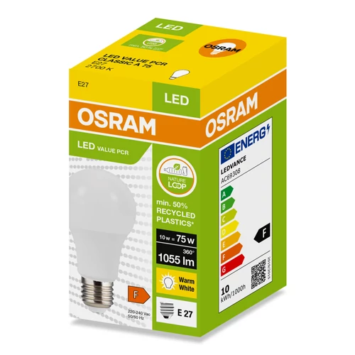 OSRAM LED PCR NORMÁL ŽARULJA 10W 2700K E27