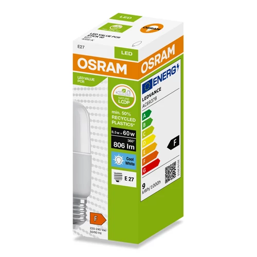 OSRAM LED PCR STICK ŽARULJA 8.5W 4000K E14