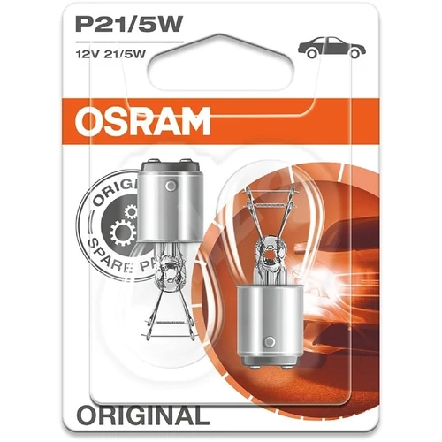 OSRAM ORIGINAL - METAL BASE P21/5W