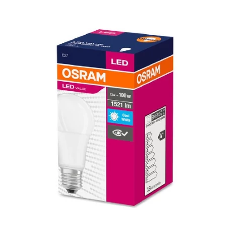 OSRAM LED KÖRTE MATT 100 13W/840 E27