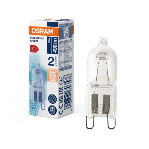 OSRAM HALOPIN G9 SÜTŐ IZZÓ 230V 40W