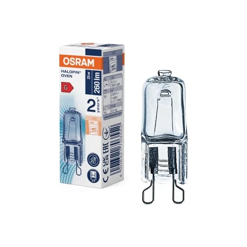 OSRAM HALOPIN G9 SÜTŐ IZZÓ 230V
