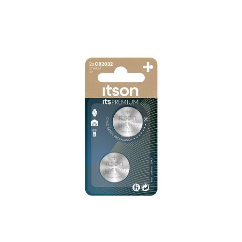 ITSON LÍTHIUM CR2032 2DB 