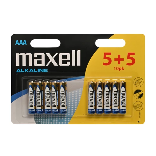 MAXELL ALKALNA MIKRO BATERIJA 5+5KOM