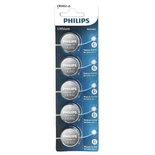 PHILIPS LITHIUM CR2025 3V 5DB