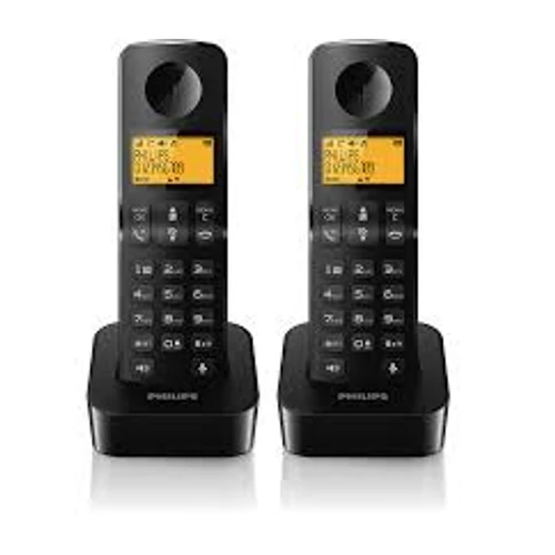 PHILIPS VEZETÉK NÉLKÜLI DECT TELEFON 2DB