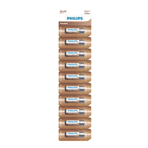 PHILIPS ENTRY ALKALINE AA  10 DB/LEVÉL
