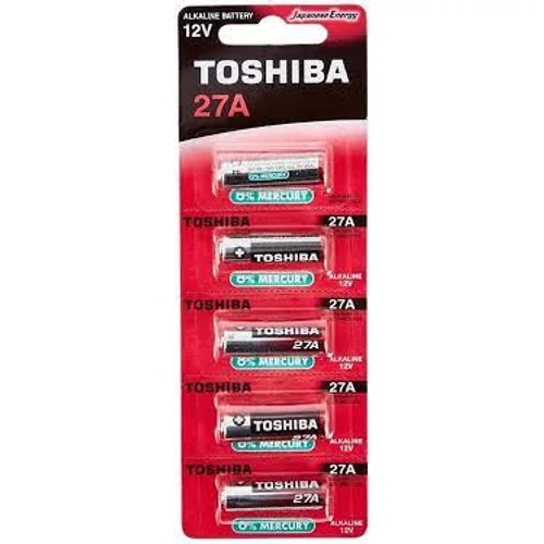 TOSHIBA ALKÁLI FOTÓELEM LR27 5DB