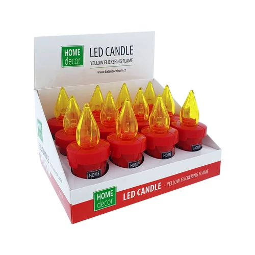 HOME DECOR LED GYERTYA PIROS