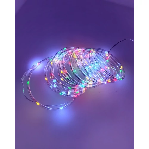 TRIXLINE ÁTLÁTSZÓ FÉNYLÁNC SZÍNES IP44