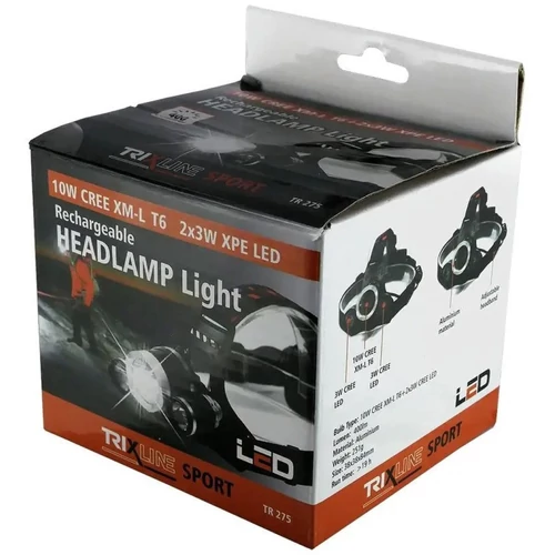 TRIXLINE FEJLÁMPA 10W + 2X3W CREE LED