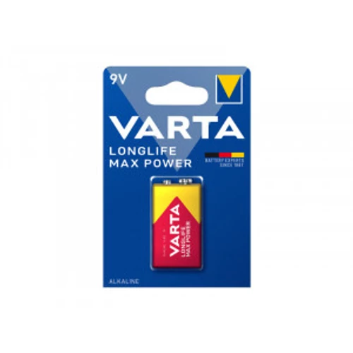 VARTA LL. POW. MAX. ALKÁLI 9V-OS ELEM
