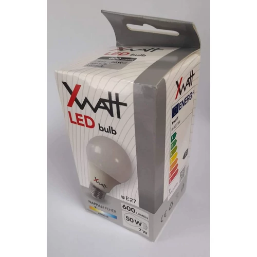 XWATT LED IZZÓ NORMÁL E27 7W 4000K