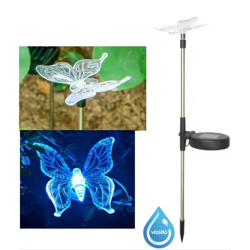 XWATT NAPELEMES KERTI LÁMPA PILLANGÓ