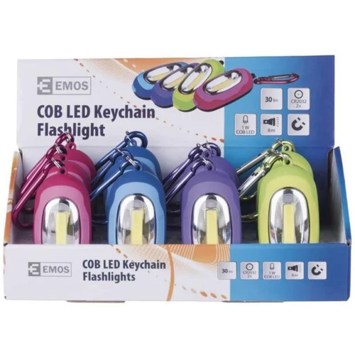 EMOS COB LED KULCSTARTÓ 12DB/KÍNÁLÓ