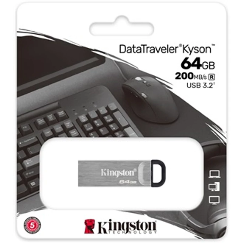 KINGSTON USB 3.2 PENDRIVE METAL 64GB