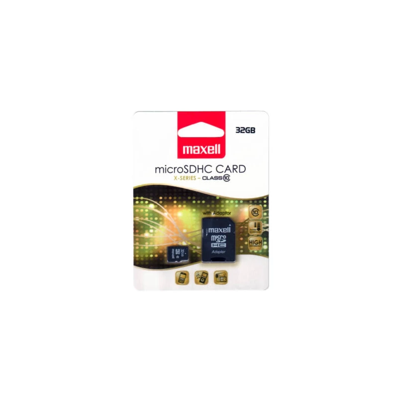 MAXELL SD CARD 32GB + AD CLASS 10
