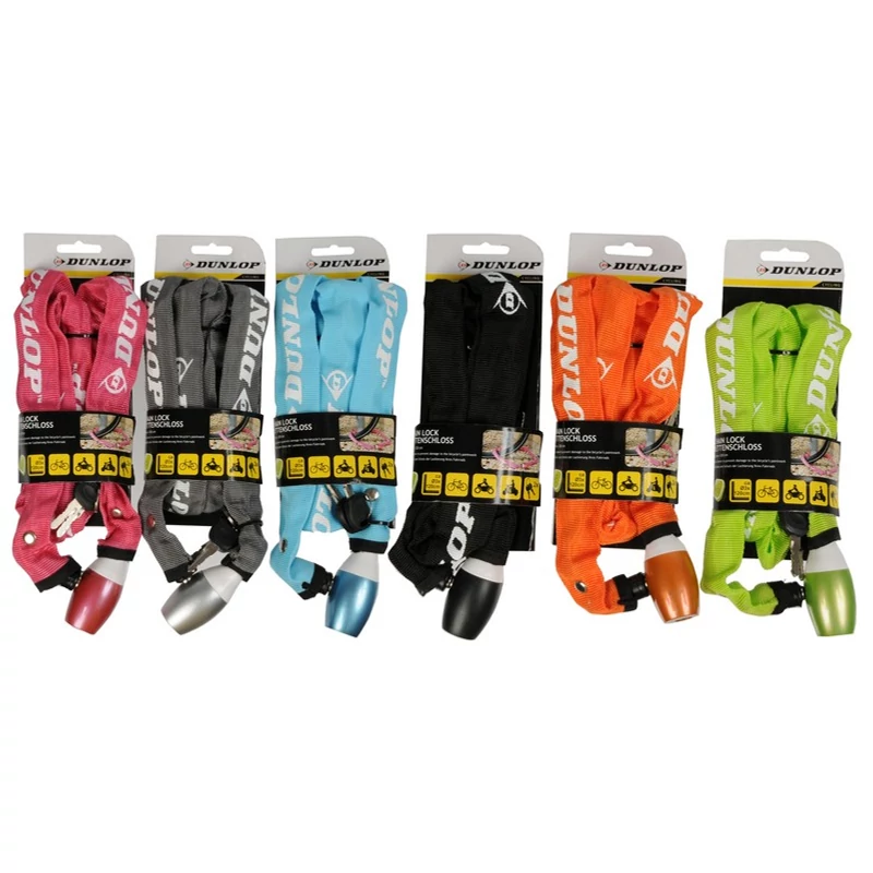 DUNLOP KERÉKPÁR ZÁR LÁNC 3MMX120CM