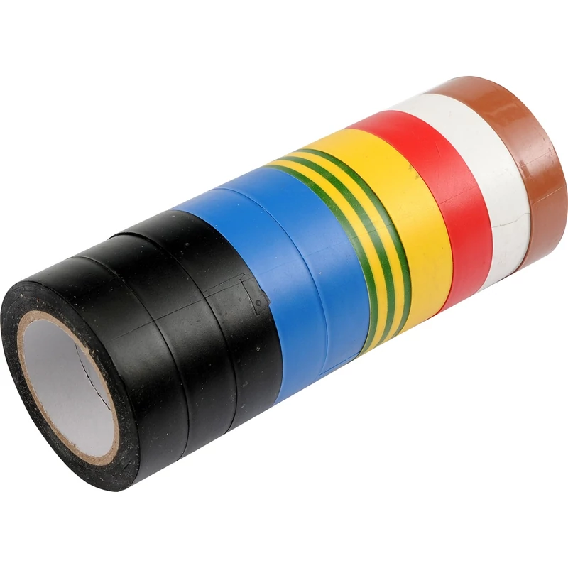 EMOS SZALAG PVC 15/10 10DB MIX