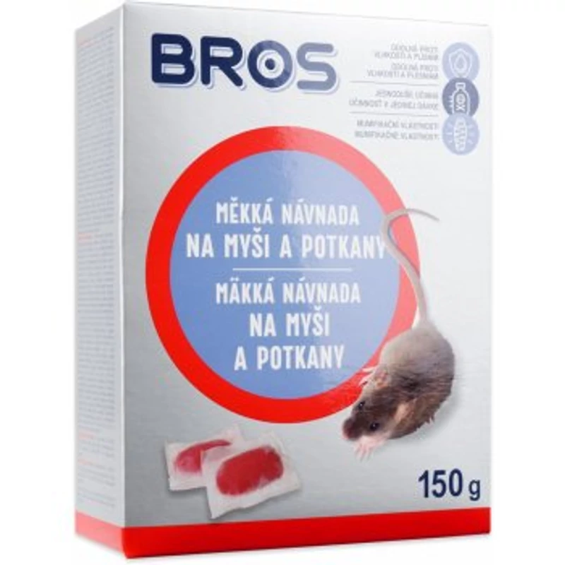 BROS RÁGCSÁLÓÍRTÓ PÉP 150G