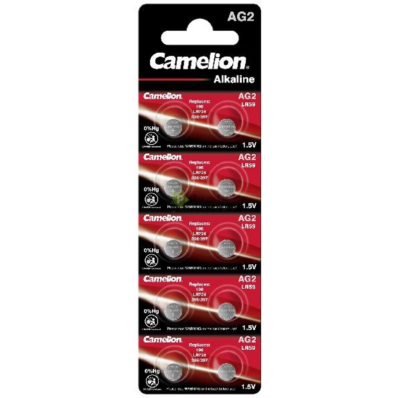 CAMELION ALKALINE AG2/LR726/396/196 BL10