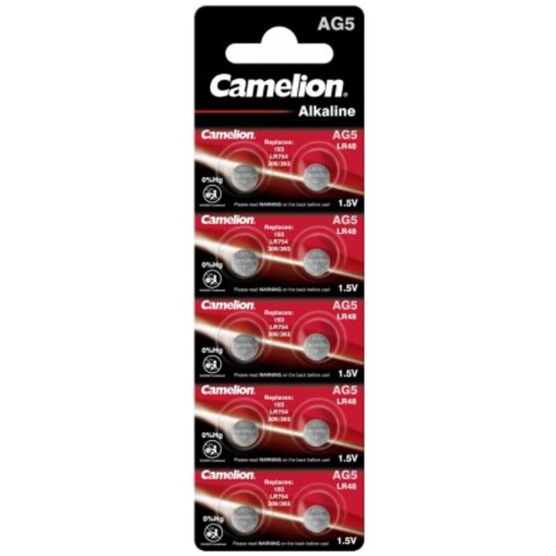 CAMELION ALKALINE AG5/LR754/393/193 BL10