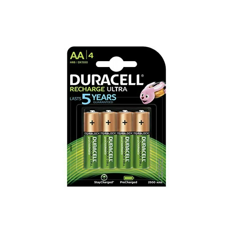 DURACELL STAY CH.HR6 AKKU 2500mAh 4KOM/BL
