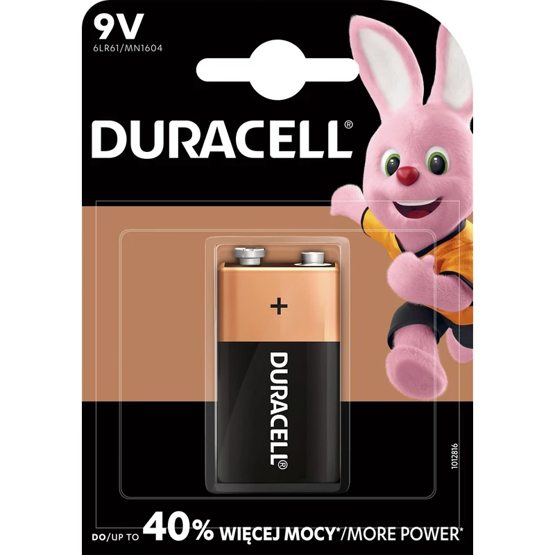 DURACELL BASIC ALKALNA 9V-OS BATERIJA 1KOM