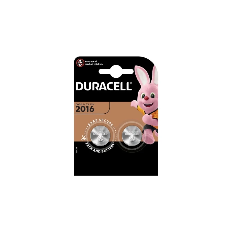 DURACELL LITHIUM DL 2016 BL2